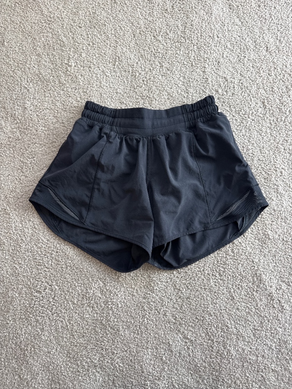 Lululemon Black Hotty Hot Shorts
